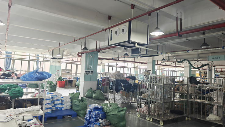 工業(yè)廠房車間制冷降溫，安裝蒸發(fā)冷省電空調(diào)-臥式射流